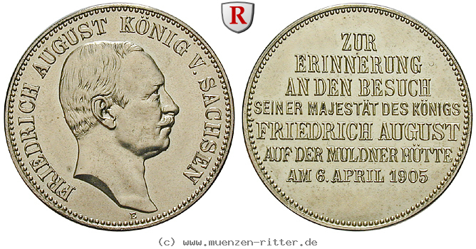 Klicken Sie auf das Bild um es auf Ihrem Rechner zu speichern deutsches-kaiserreich-friedrich-august-iii-gedenkmuenze-in-2-mark-groesse/87557.jpg