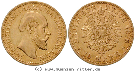 Klicken Sie auf das Bild um es auf Ihrem Rechner zu speichern deutsches-kaiserreich-friedrich-franz-ii-10-mark/ejae10749.jpg