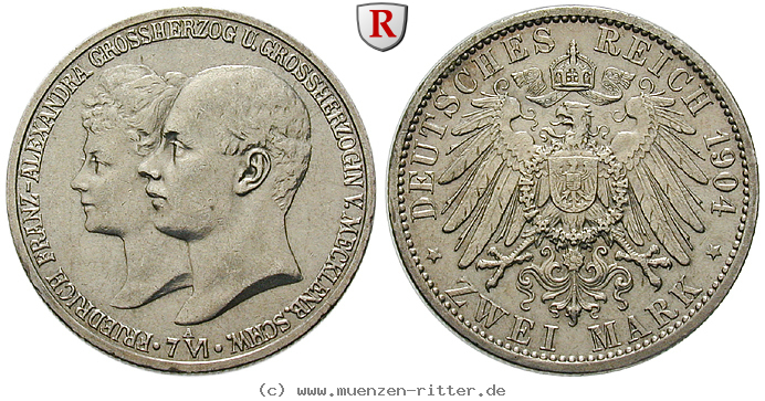deutsches-kaiserreich-friedrich-franz-iv-2-mark/101669.jpg