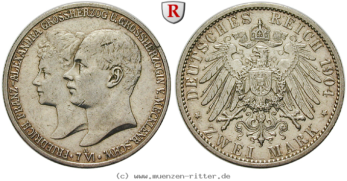 deutsches-kaiserreich-friedrich-franz-iv-2-mark/60254.jpg