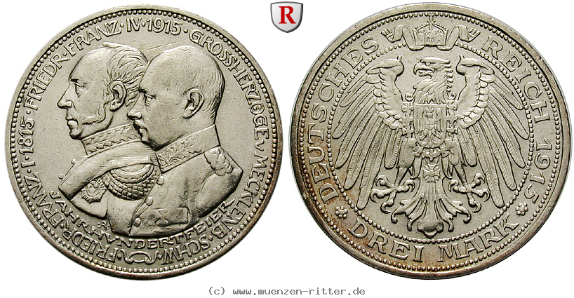 deutsches-kaiserreich-friedrich-franz-iv-3-mark/101671.jpg