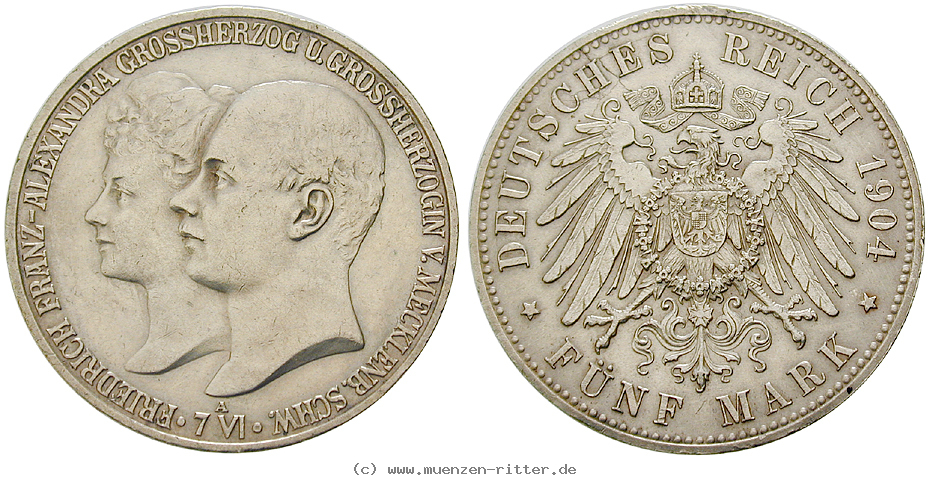 deutsches-kaiserreich-friedrich-franz-iv-5-mark/43929.jpg