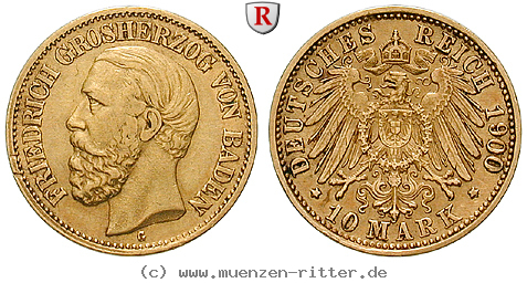 Klicken Sie auf das Bild um es auf Ihrem Rechner zu speichern deutsches-kaiserreich-friedrich-i-10-mark/101176.jpg