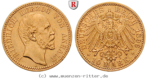 Klicken Sie auf das Bild um es auf Ihrem Rechner zu speichern deutsches-kaiserreich-friedrich-i-10-mark/101243.jpg