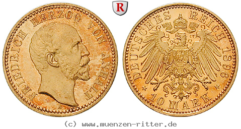 Klicken Sie auf das Bild um es auf Ihrem Rechner zu speichern deutsches-kaiserreich-friedrich-i-10-mark/71508.jpg