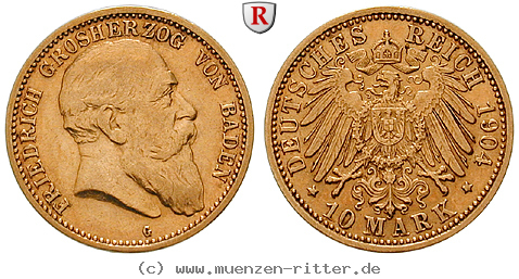Klicken Sie auf das Bild um es auf Ihrem Rechner zu speichern deutsches-kaiserreich-friedrich-i-10-mark/95761.jpg