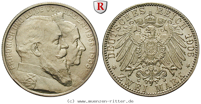 Klicken Sie auf das Bild um es auf Ihrem Rechner zu speichern deutsches-kaiserreich-friedrich-i-2-mark/100683.jpg