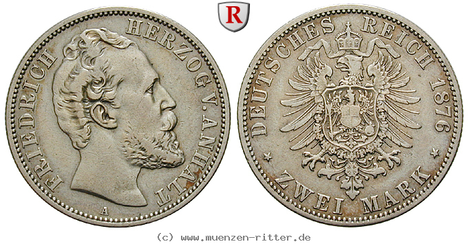 Klicken Sie auf das Bild um es auf Ihrem Rechner zu speichern deutsches-kaiserreich-friedrich-i-2-mark/102735.jpg