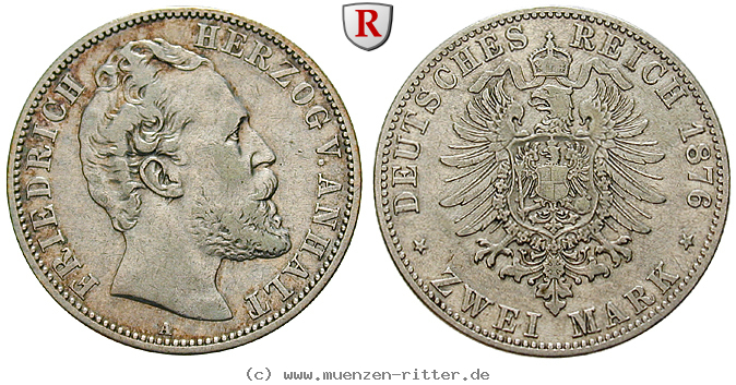 Klicken Sie auf das Bild um es auf Ihrem Rechner zu speichern deutsches-kaiserreich-friedrich-i-2-mark/103962.jpg