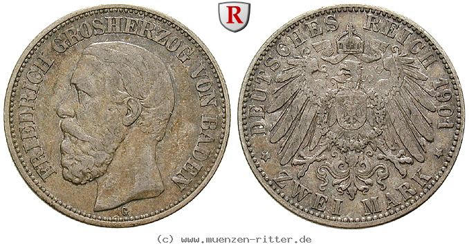 Klicken Sie auf das Bild um es auf Ihrem Rechner zu speichern deutsches-kaiserreich-friedrich-i-2-mark/103968.jpg