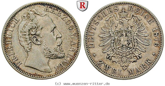 Klicken Sie auf das Bild um es auf Ihrem Rechner zu speichern deutsches-kaiserreich-friedrich-i-2-mark/104024.jpg