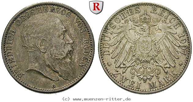 Klicken Sie auf das Bild um es auf Ihrem Rechner zu speichern deutsches-kaiserreich-friedrich-i-2-mark/24356.jpg
