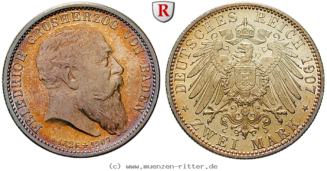 Klicken Sie auf das Bild um es auf Ihrem Rechner zu speichern deutsches-kaiserreich-friedrich-i-2-mark/45945.jpg