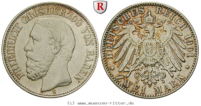 Klicken Sie auf das Bild um es auf Ihrem Rechner zu speichern deutsches-kaiserreich-friedrich-i-2-mark/57163.jpg