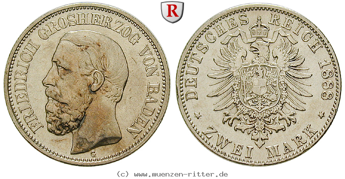 Klicken Sie auf das Bild um es auf Ihrem Rechner zu speichern deutsches-kaiserreich-friedrich-i-2-mark/58745.jpg