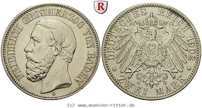 Klicken Sie auf das Bild um es auf Ihrem Rechner zu speichern deutsches-kaiserreich-friedrich-i-2-mark/58752.jpg