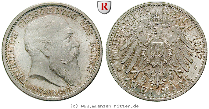 Klicken Sie auf das Bild um es auf Ihrem Rechner zu speichern deutsches-kaiserreich-friedrich-i-2-mark/65953.jpg