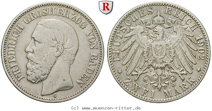 Klicken Sie auf das Bild um es auf Ihrem Rechner zu speichern deutsches-kaiserreich-friedrich-i-2-mark/70921.jpg