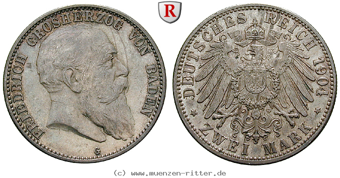 Klicken Sie auf das Bild um es auf Ihrem Rechner zu speichern deutsches-kaiserreich-friedrich-i-2-mark/79912.jpg