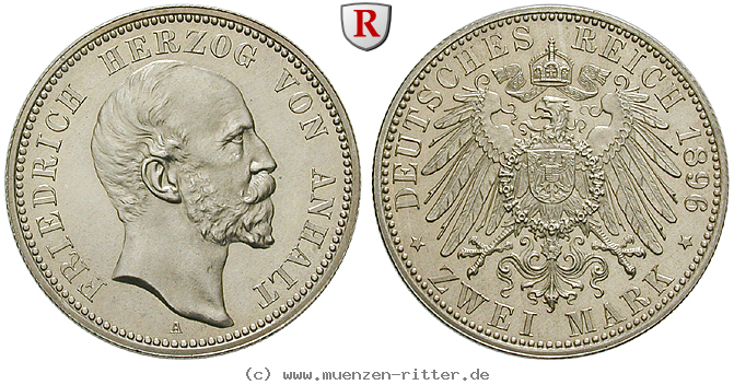 Klicken Sie auf das Bild um es auf Ihrem Rechner zu speichern deutsches-kaiserreich-friedrich-i-2-mark/84718.jpg