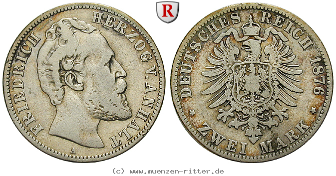 Klicken Sie auf das Bild um es auf Ihrem Rechner zu speichern deutsches-kaiserreich-friedrich-i-2-mark/96108.jpg