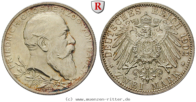 Klicken Sie auf das Bild um es auf Ihrem Rechner zu speichern deutsches-kaiserreich-friedrich-i-2-mark/96111.jpg