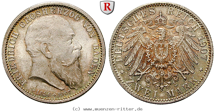 Klicken Sie auf das Bild um es auf Ihrem Rechner zu speichern deutsches-kaiserreich-friedrich-i-2-mark/ejae9533.jpg