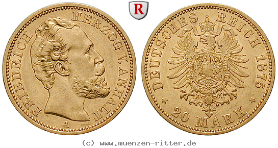 Klicken Sie auf das Bild um es auf Ihrem Rechner zu speichern deutsches-kaiserreich-friedrich-i-20-mark/100753.jpg