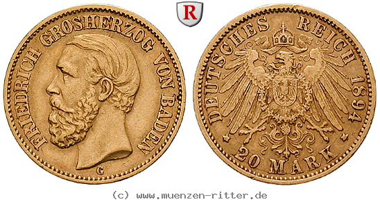 Klicken Sie auf das Bild um es auf Ihrem Rechner zu speichern deutsches-kaiserreich-friedrich-i-20-mark/101332.jpg