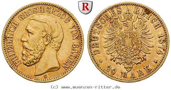 Klicken Sie auf das Bild um es auf Ihrem Rechner zu speichern deutsches-kaiserreich-friedrich-i-20-mark/32960.jpg