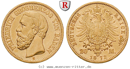 Klicken Sie auf das Bild um es auf Ihrem Rechner zu speichern deutsches-kaiserreich-friedrich-i-20-mark/57952.jpg