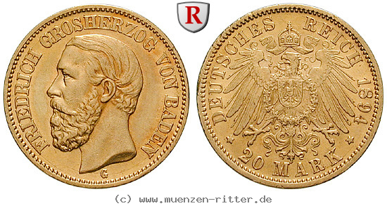 Klicken Sie auf das Bild um es auf Ihrem Rechner zu speichern deutsches-kaiserreich-friedrich-i-20-mark/71520.jpg