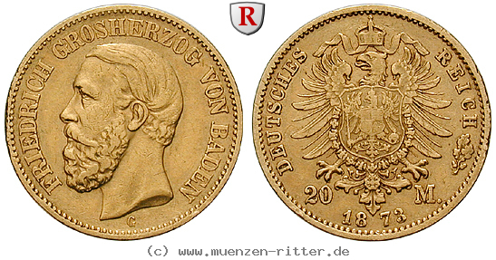 Klicken Sie auf das Bild um es auf Ihrem Rechner zu speichern deutsches-kaiserreich-friedrich-i-20-mark/98439.jpg