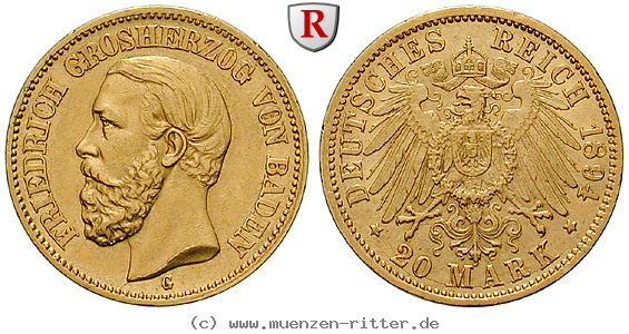 Klicken Sie auf das Bild um es auf Ihrem Rechner zu speichern deutsches-kaiserreich-friedrich-i-20-mark/99079.jpg
