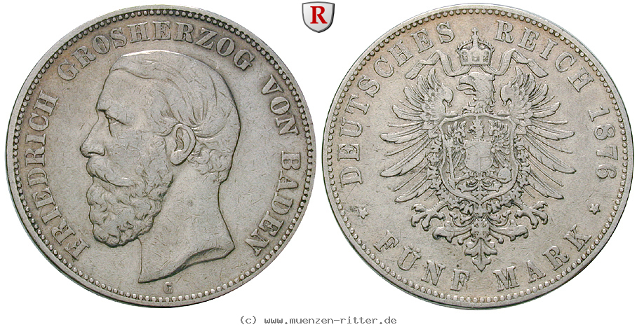 Klicken Sie auf das Bild um es auf Ihrem Rechner zu speichern deutsches-kaiserreich-friedrich-i-5-mark/12070.jpg