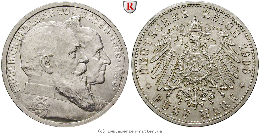 Klicken Sie auf das Bild um es auf Ihrem Rechner zu speichern deutsches-kaiserreich-friedrich-i-5-mark/22381.jpg