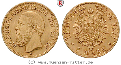 Klicken Sie auf das Bild um es auf Ihrem Rechner zu speichern deutsches-kaiserreich-friedrich-i-5-mark/27183.jpg