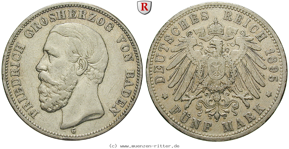 Klicken Sie auf das Bild um es auf Ihrem Rechner zu speichern deutsches-kaiserreich-friedrich-i-5-mark/47381.jpg