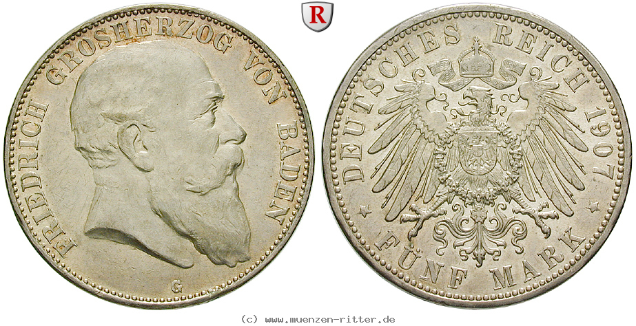 Klicken Sie auf das Bild um es auf Ihrem Rechner zu speichern deutsches-kaiserreich-friedrich-i-5-mark/52735.jpg