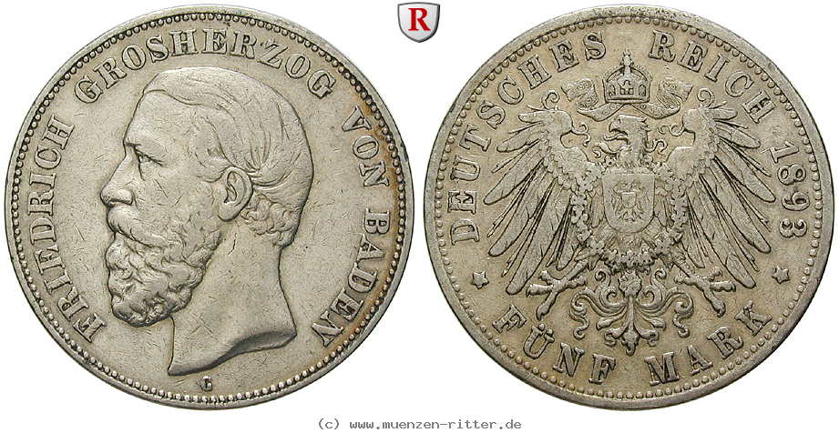 Klicken Sie auf das Bild um es auf Ihrem Rechner zu speichern deutsches-kaiserreich-friedrich-i-5-mark/58701.jpg