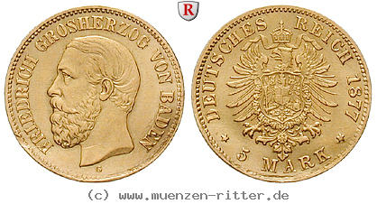 Klicken Sie auf das Bild um es auf Ihrem Rechner zu speichern deutsches-kaiserreich-friedrich-i-5-mark/59067.jpg