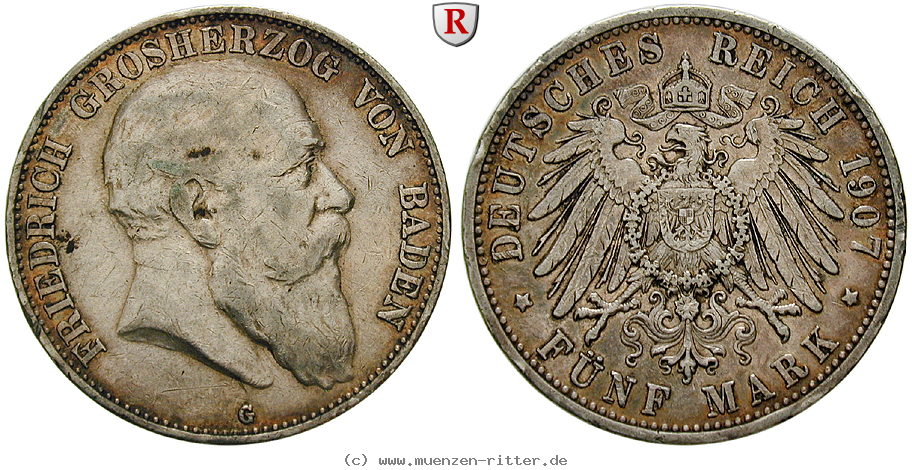 Klicken Sie auf das Bild um es auf Ihrem Rechner zu speichern deutsches-kaiserreich-friedrich-i-5-mark/62198.jpg
