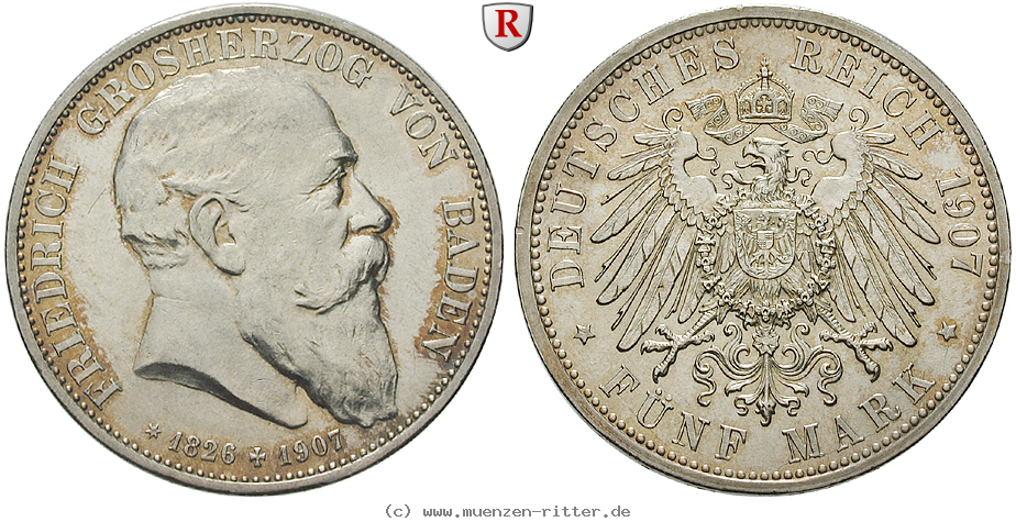 Klicken Sie auf das Bild um es auf Ihrem Rechner zu speichern deutsches-kaiserreich-friedrich-i-5-mark/68177.jpg
