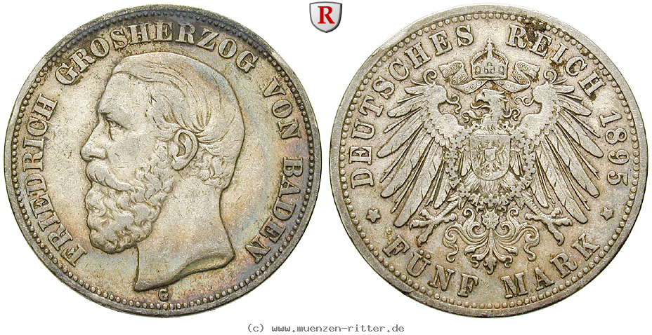 Klicken Sie auf das Bild um es auf Ihrem Rechner zu speichern deutsches-kaiserreich-friedrich-i-5-mark/73156.jpg