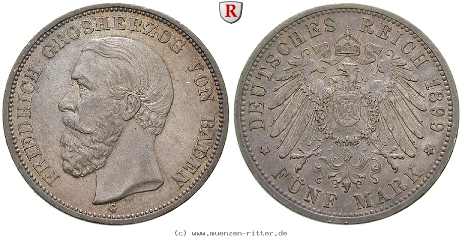 Klicken Sie auf das Bild um es auf Ihrem Rechner zu speichern deutsches-kaiserreich-friedrich-i-5-mark/84172.jpg