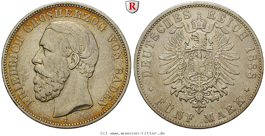 Klicken Sie auf das Bild um es auf Ihrem Rechner zu speichern deutsches-kaiserreich-friedrich-i-5-mark/93880.jpg