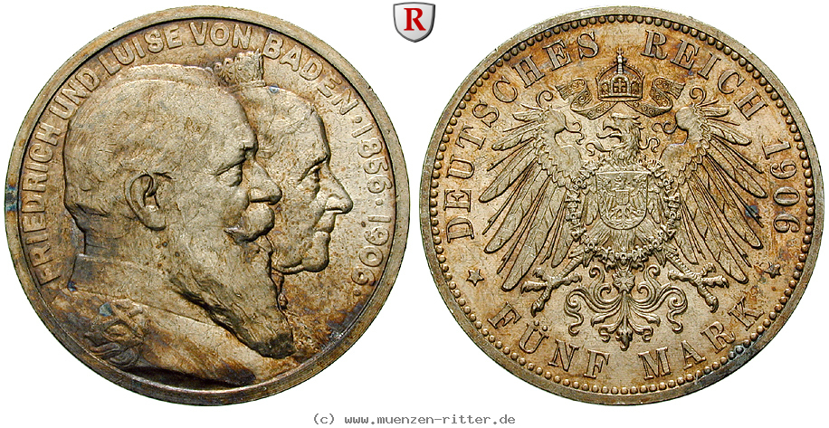 Klicken Sie auf das Bild um es auf Ihrem Rechner zu speichern deutsches-kaiserreich-friedrich-i-5-mark/98407.jpg