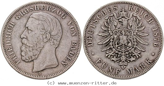 Klicken Sie auf das Bild um es auf Ihrem Rechner zu speichern deutsches-kaiserreich-friedrich-i-5-mark/ejae9296.jpg