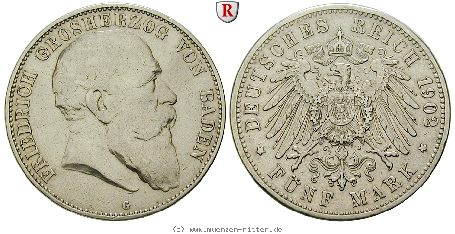 Klicken Sie auf das Bild um es auf Ihrem Rechner zu speichern deutsches-kaiserreich-friedrich-i-5-mark/ejae9301.jpg