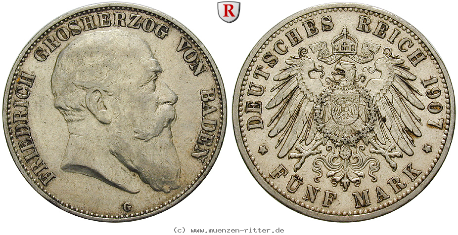 Klicken Sie auf das Bild um es auf Ihrem Rechner zu speichern deutsches-kaiserreich-friedrich-i-5-mark/ejae9304.jpg